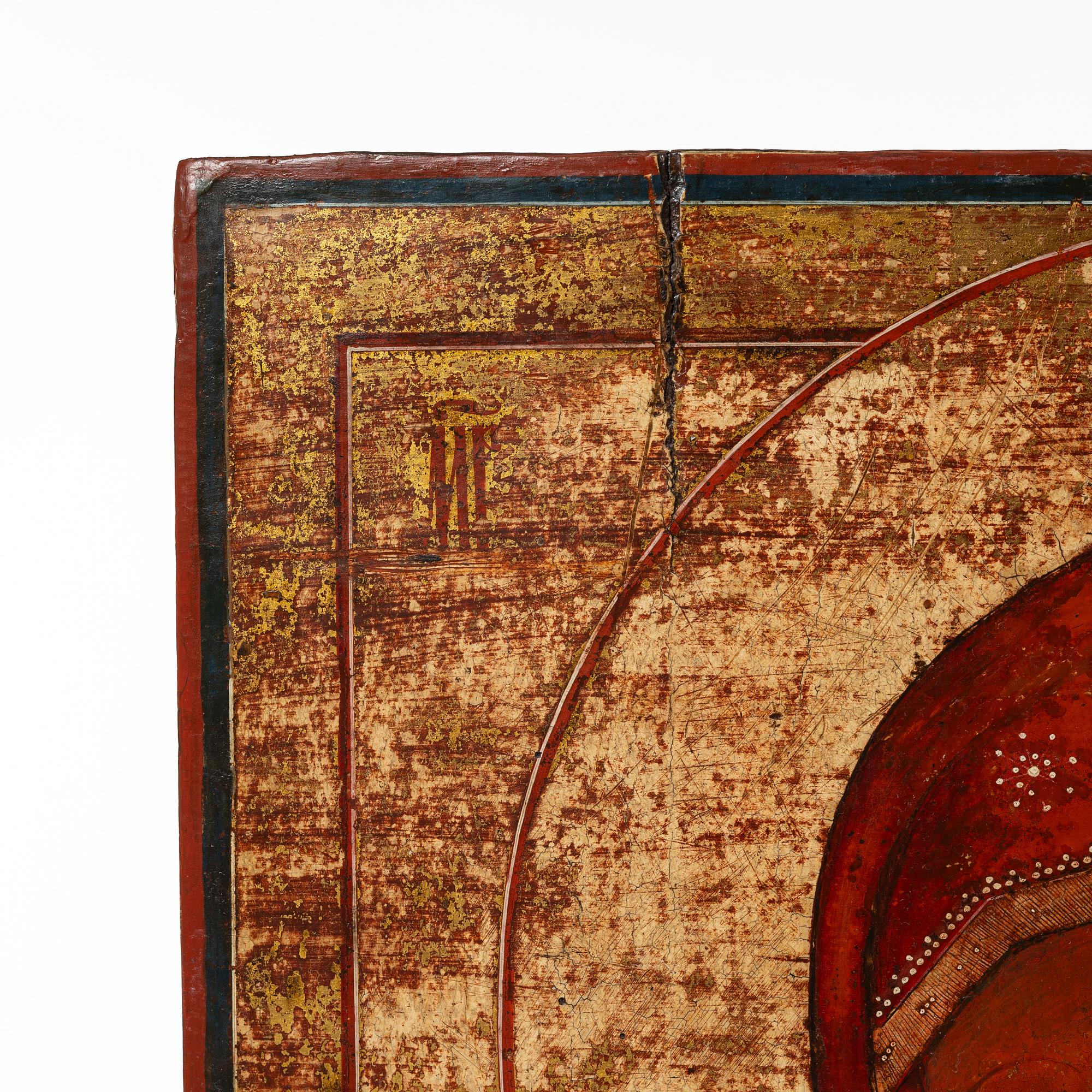 Ikon, Ryssland, troligen 1700-talets mitt.