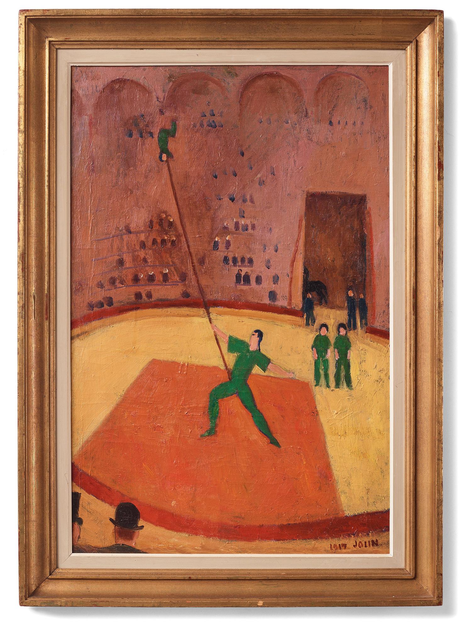 Einar Jolin, At the circus.