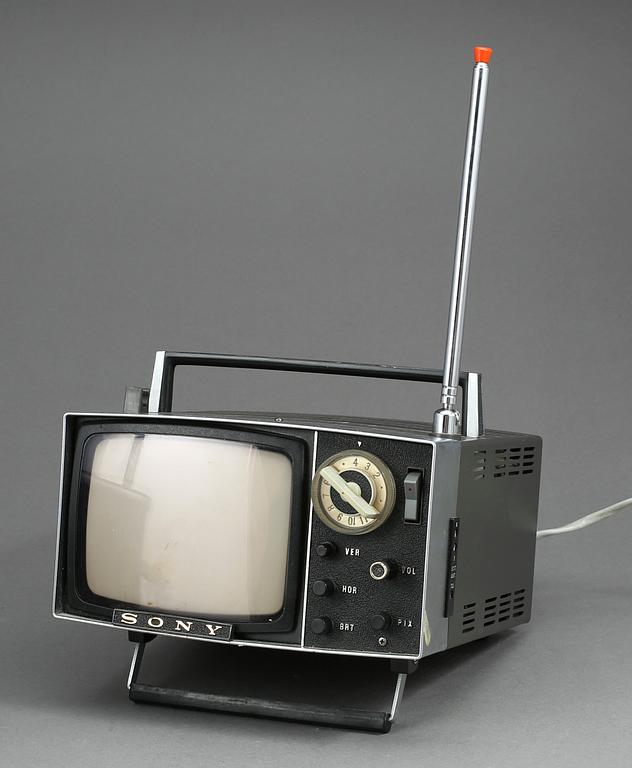 TV-APPARAT, "Micro TV 5-202E", Sony, 1960-tal.