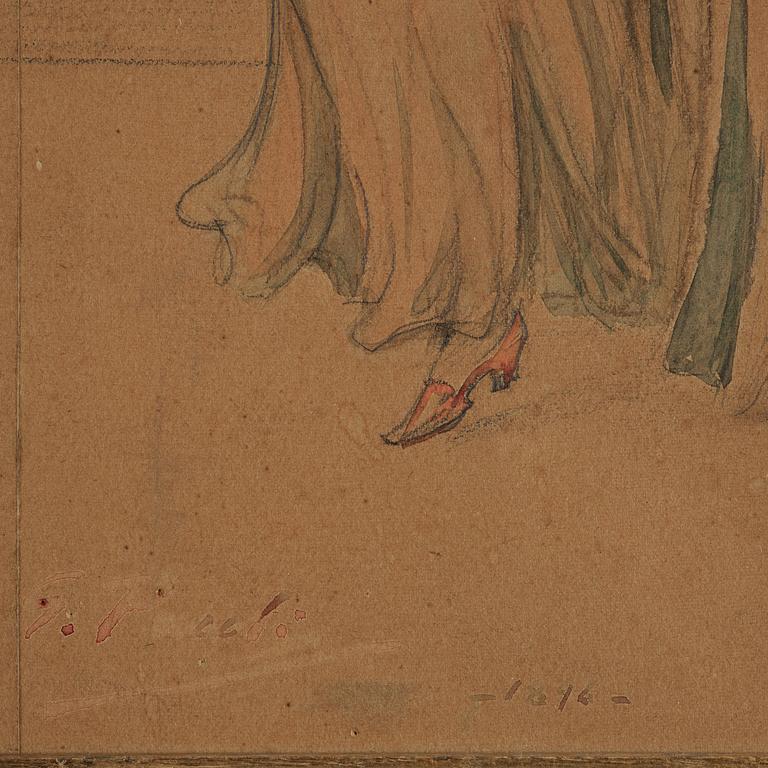 Georg Pauli/Hanna Hirsch-Pauli, Festival procession.