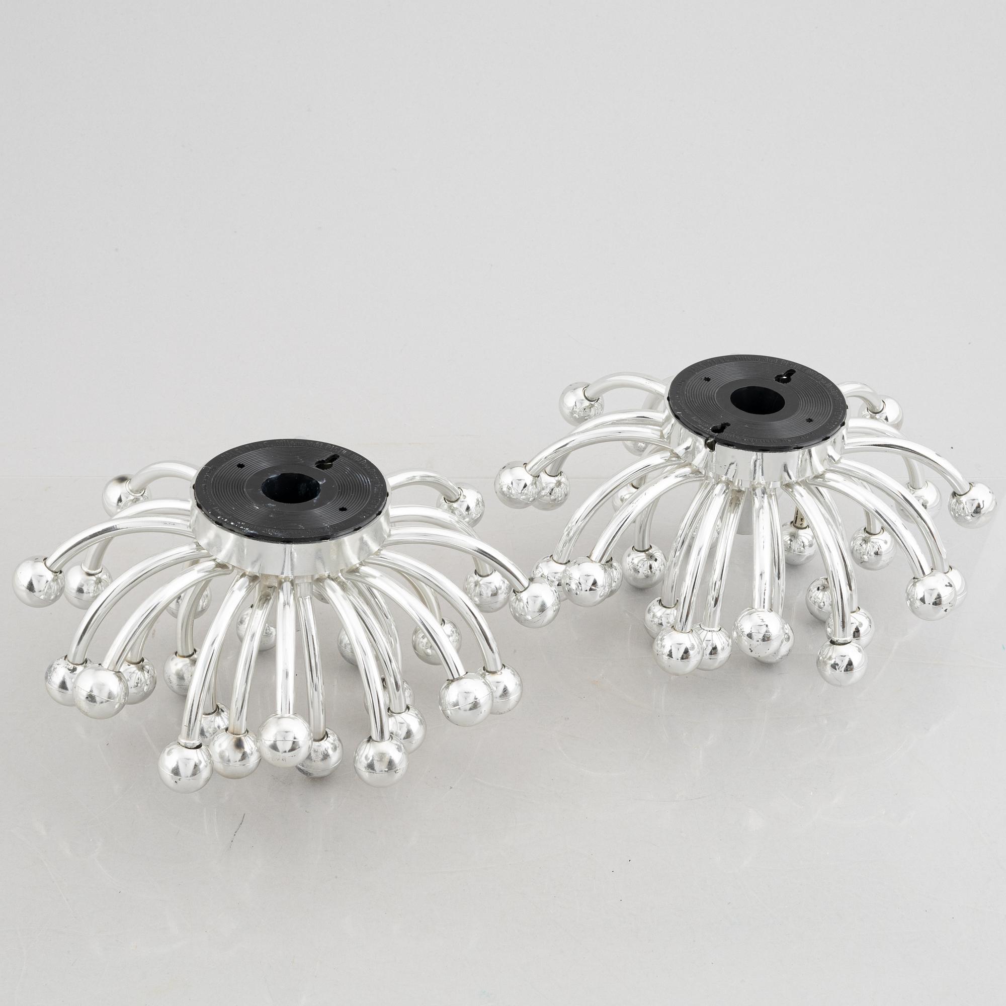 Two wall lamps "Pistillino", Studio Tetrarch, Valenti, Italy.