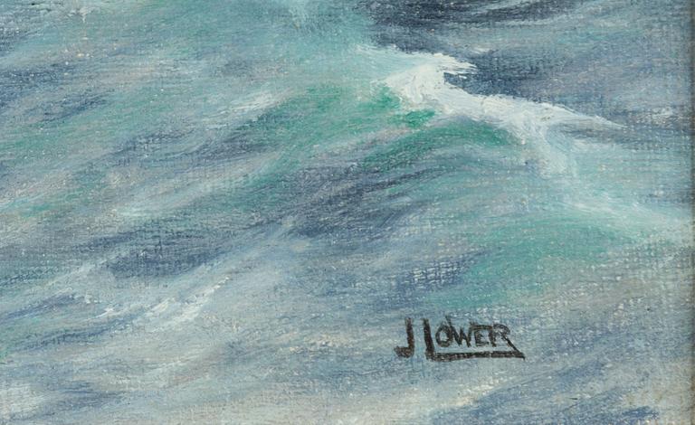 J Lower, Barken "Port Jackson" och kryssaren "Theseus".