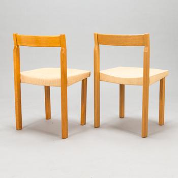 Olavi Hänninen, A set of 10 'Tuomas' dining chairs,  for Huonekalu Mikko Nupponen, Finland 1950s.