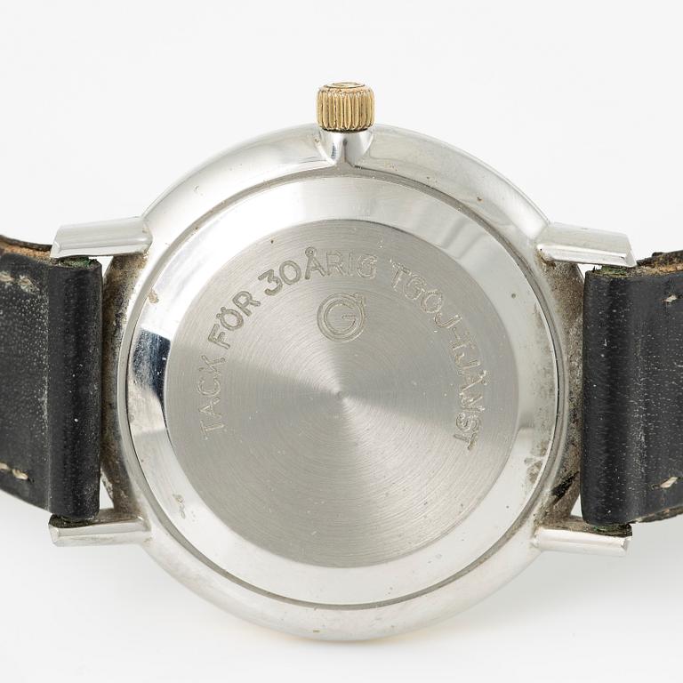 Omega, Genève, armbandsur, 35.5 mm.