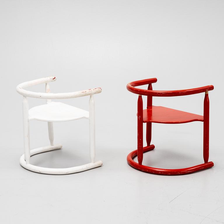Karin Mobring, a three-piece children's furniture suite, 'Anna', IKEA.