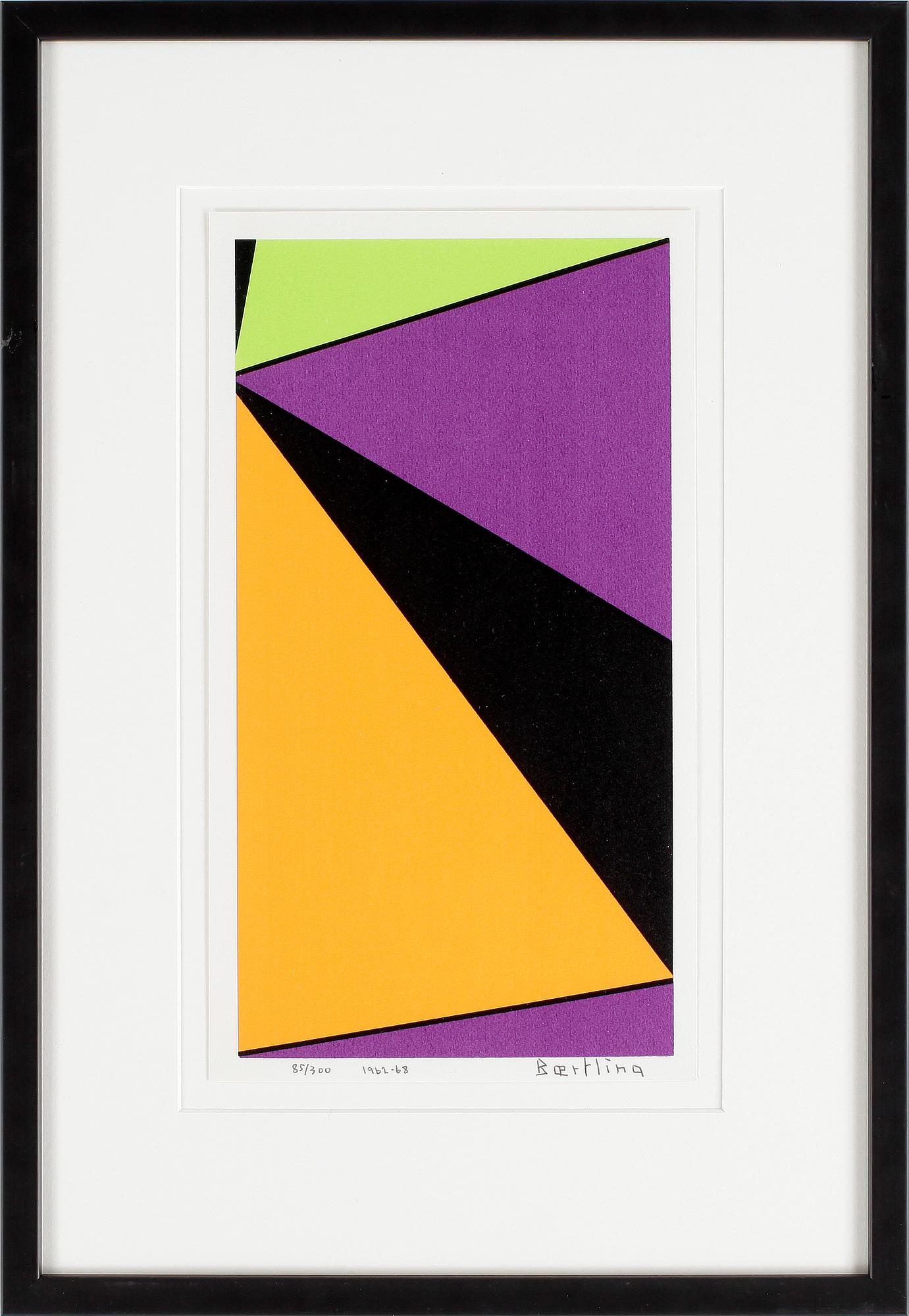 OLLE BAERTLING, färgserigrafi, signerad och daterad 1962-68, numrerad 85/300.