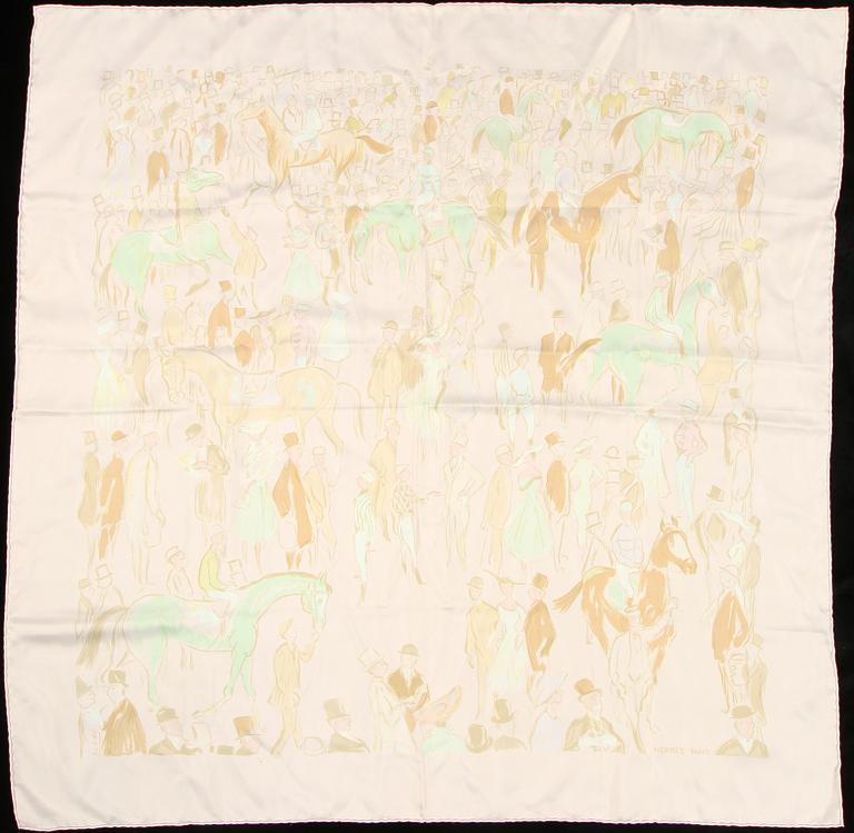 SCARF, "Paddock", Jean-Louis Clerc, Hermès, Paris.