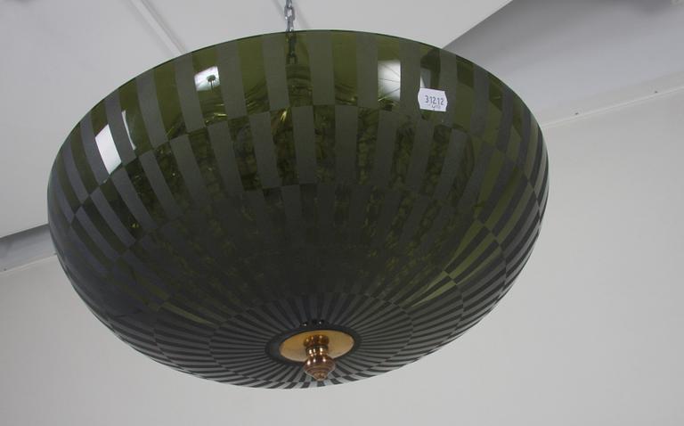 TAKARMATUR, glas, Orrefors, 1900-talets mitt.
