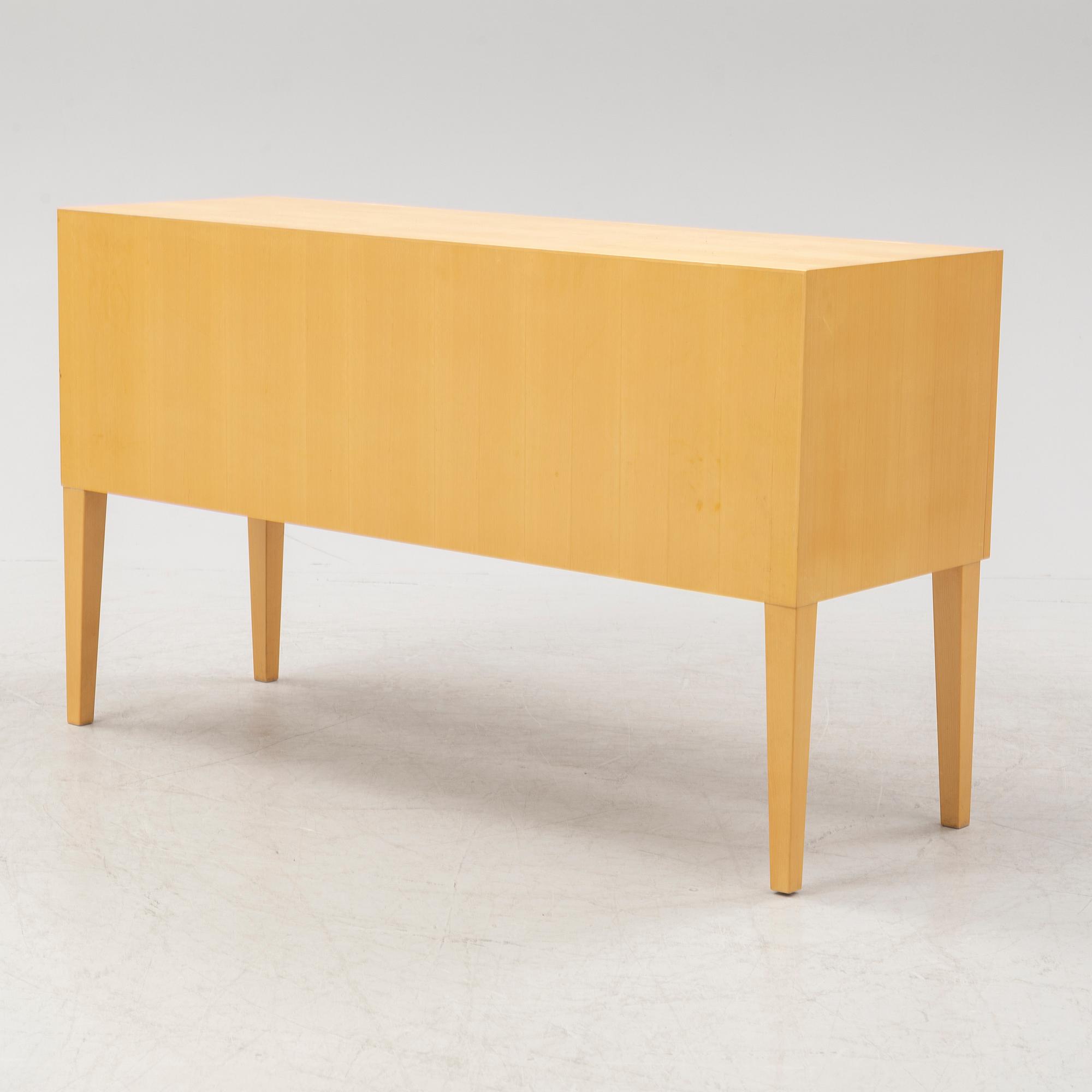 An end of the 20th Century birch sideboard from Rintala.