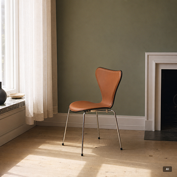 Arne Jacobsen, A 'Sjuan' chair, Fritz Hansen, Denmark, contemporary production.