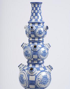 Björn Wiinblad, an imposing ceramic sculpture, Denmark, signed and dated 1971.