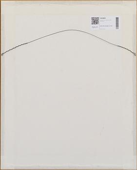 Anders Zorn, a signed etching from 1917.