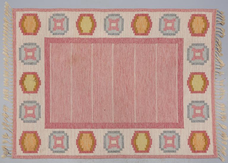 MATTA, rölakan, Ingegerd Silow, monogramsignerad, 1900-talets andra hälft, 228 x 170 cm.