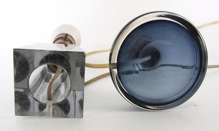 BORDSARMATURER, 2 st, Orrefors.