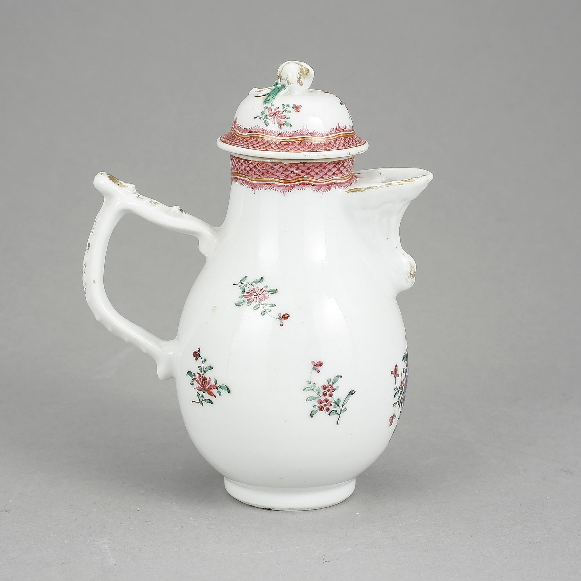 KANNA, porslin, Qingdynastin, Qianlong (1736-95).