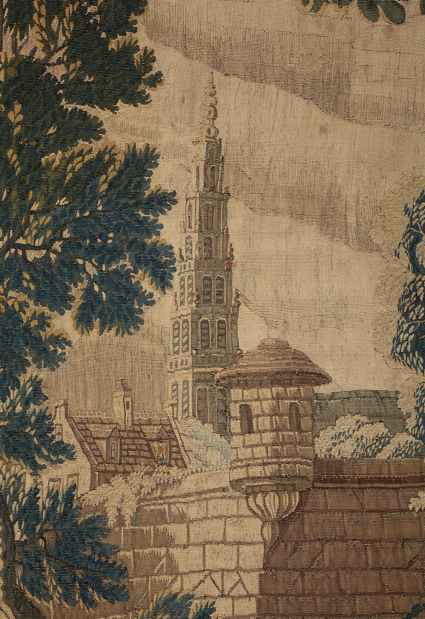 Vävd tapet, "Verdure", gobelängteknik, ca 236,5-238,5 x 290-294,5 cm, Manufacture Royale d'Aubusson,