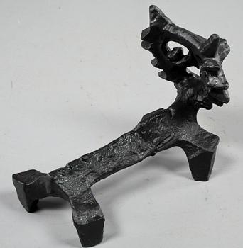 ELDHUND, gjutjärn, "Räven", Olle Hermansson, Husqvarna, 1900-talets andra hälft.