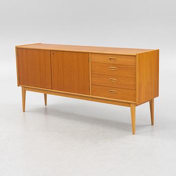 A teak veneered sideboard, 1960s.