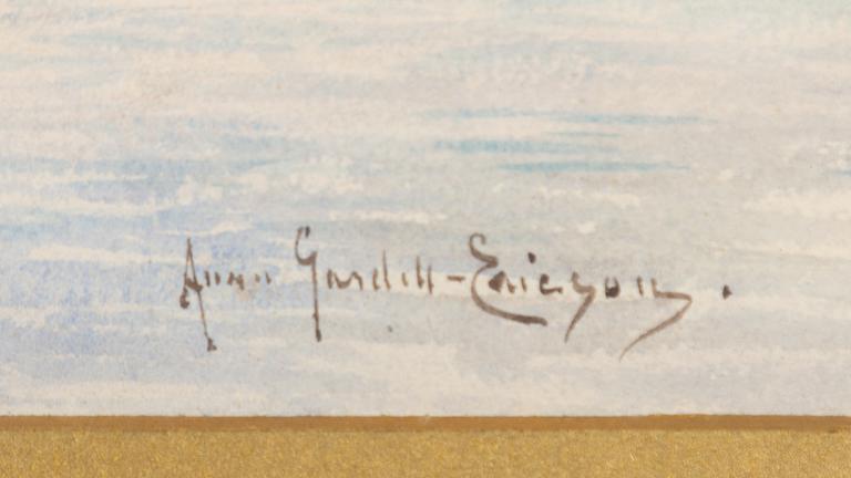 Anna Gardell-Ericson, Seglats.