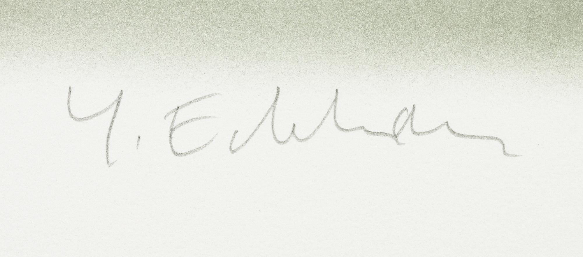 Yrjö Edelmann, "Stringed blue ocean".