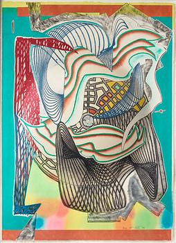 Frank Stella, "The Funeral (Dome)" from: "Moby Dick Domes Series".