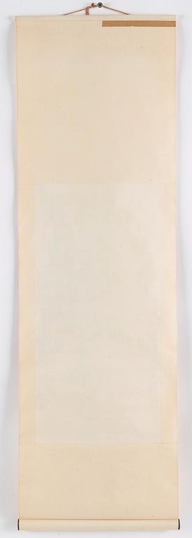 Rullmålning, efter Qi Baishi (1864-1957).