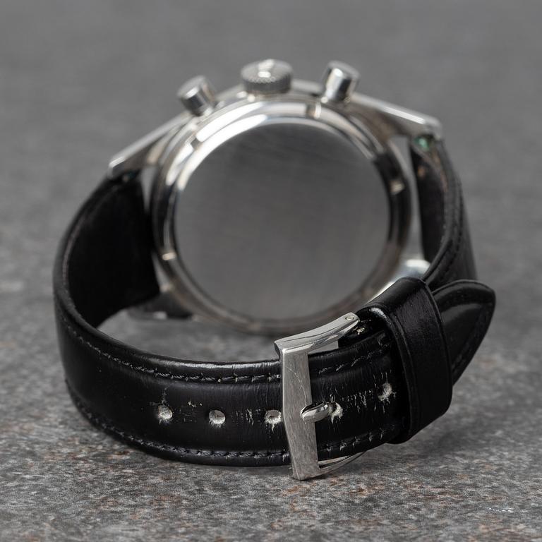 Heuer, Carrera 45, chronograph, ca 1965.
