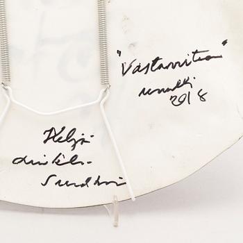 HELJÄ LIUKKO-SUNDSTRÖM, a unique relief, signed Heljä Liukko-Sundström 2018.