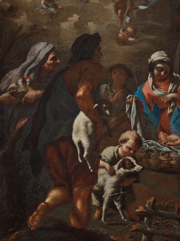 Guido Reni Circle of, The Adoration of the Shepherds.