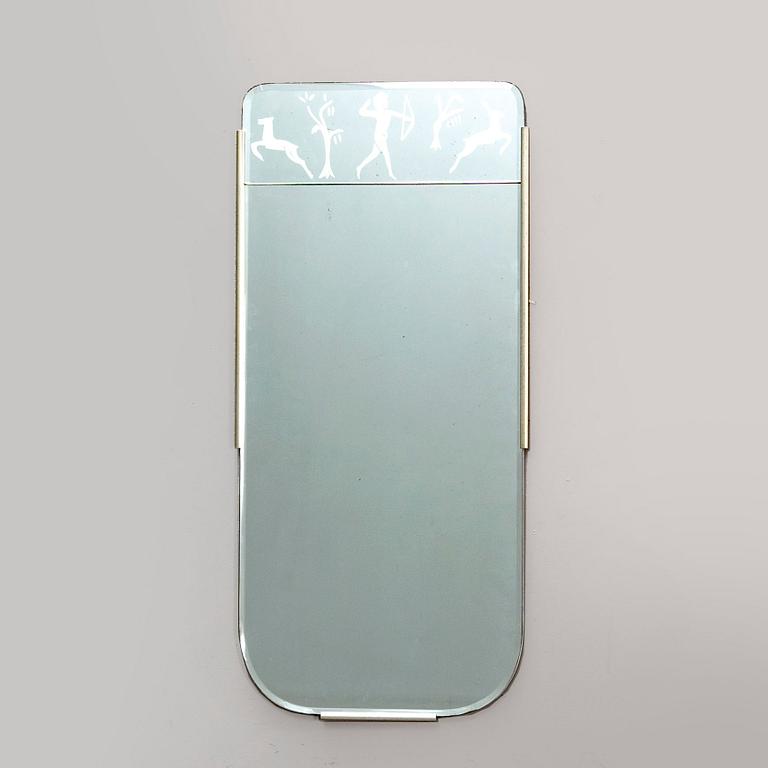 A Swedish Modern 1930/40s mirror.
