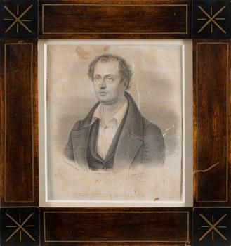 after, lithograph by F. Liewendahl, 1800s.