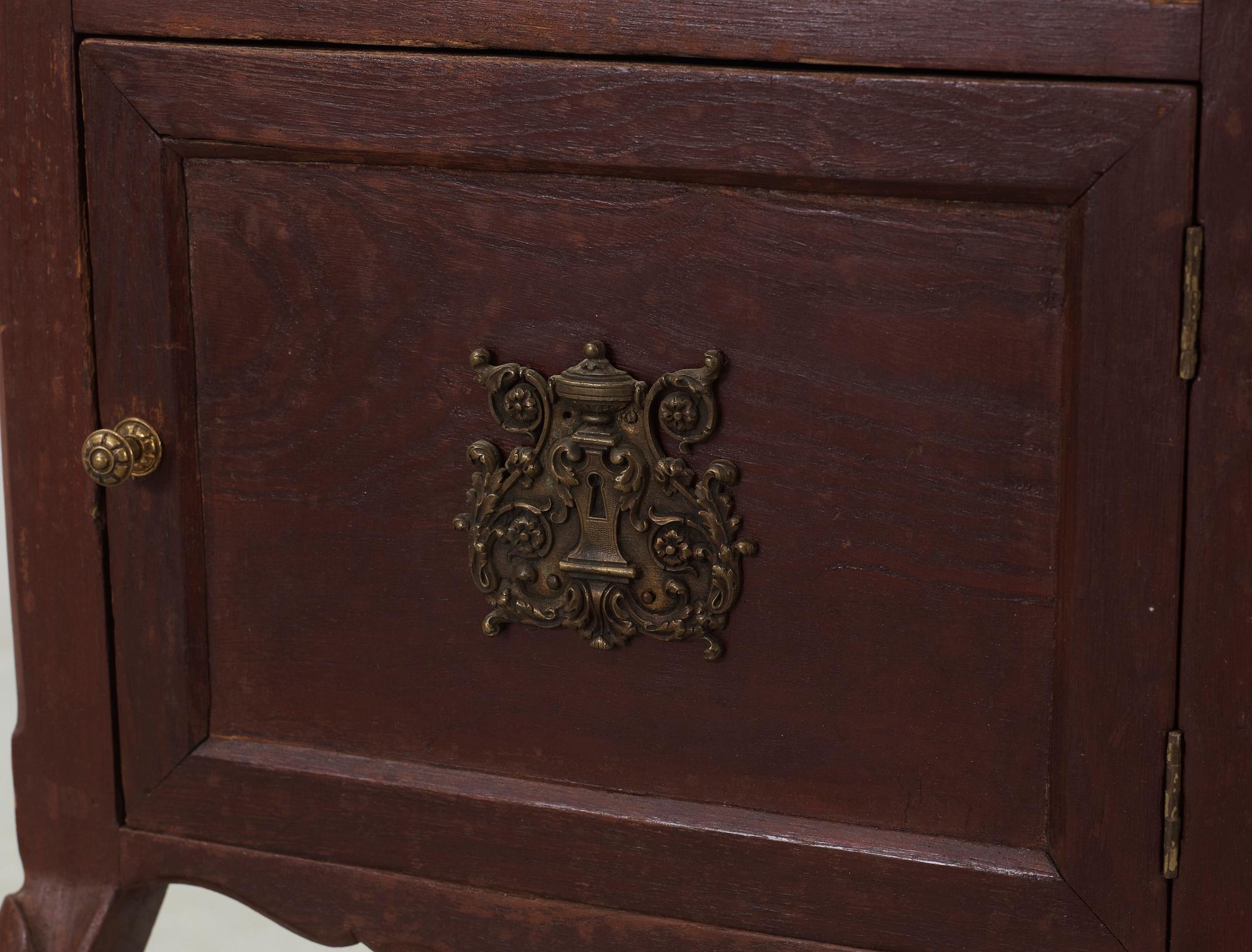 SÄNGBORD, Louis XV-stil, 1800-tal.