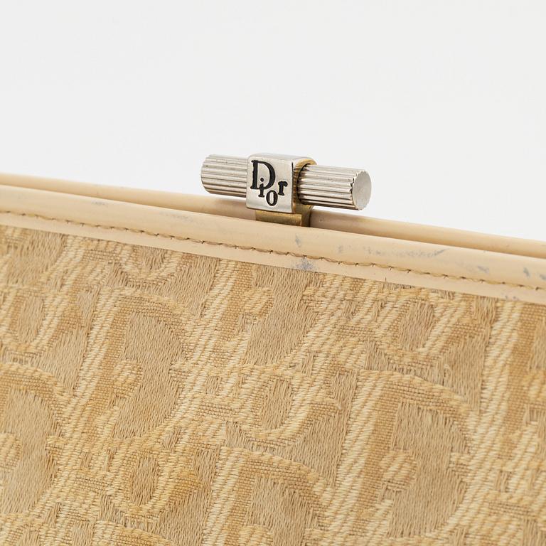 Christian Dior, a canvas evening bag.