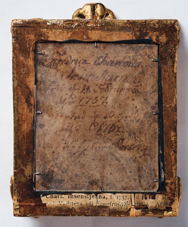 Niclas Lafrensen d.y. Tillskriven, "Fredrika Charlotta Insenstierna" (1757-1811).