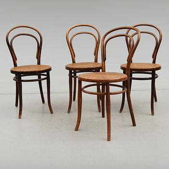 STOLAR, 4 st, Thonet, 1900-talets början.