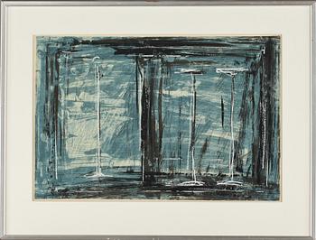 Harald Lyth · HARALD LYTH, litografi, signerad och numrerad 23/54.