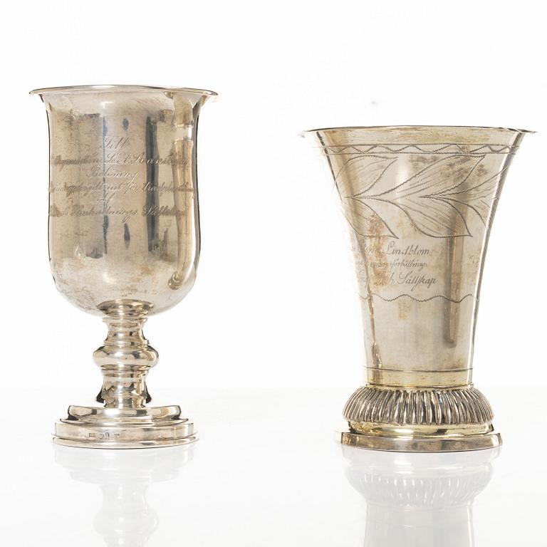 Silver, 5 delar, Sverige, 1800-1900-tal.