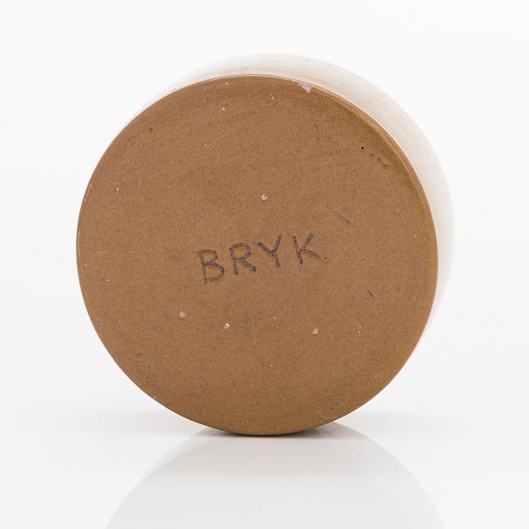Rut Bryk, skål, stengods, signerad BRYK.