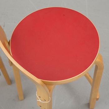 PALLAR, 2 st, Alvar Aalto, Artek, 1900-talets andra hälft.