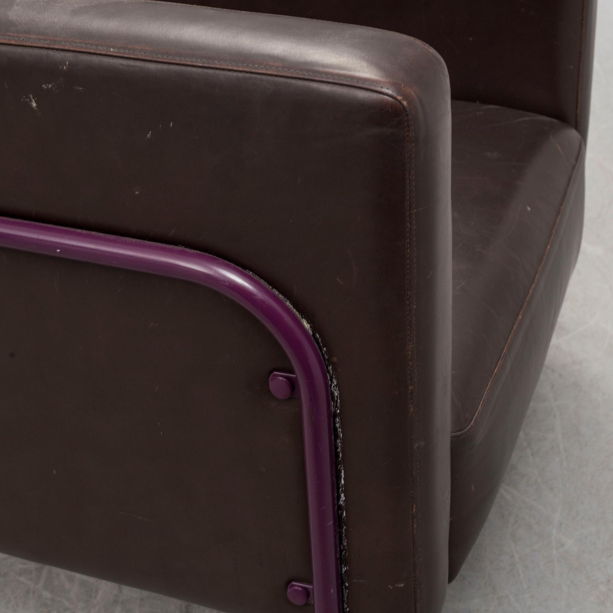 GUNNAR ASPLUND, fåtöljer, 1 par,  "GA-2", Källemo, 1900-talets andra hälft.