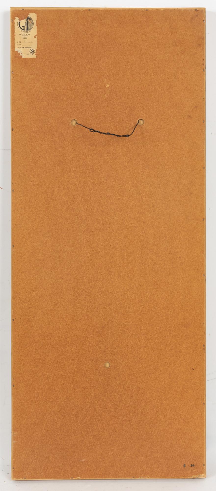 Mirror, "Sune", Glass & Wood, Hovmantorp, 1960s.