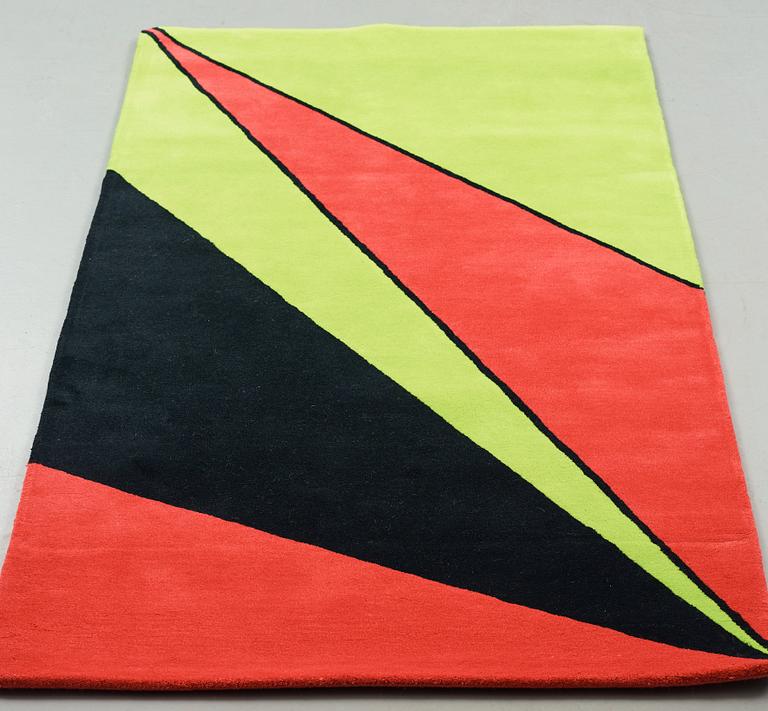 Olle Baertling, A CARPET, "Erey", handtufted, Baertling/Asplund, ca 199 x 100,5 cm.