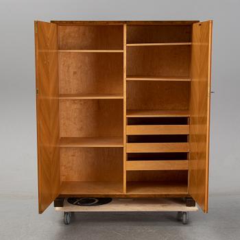 Axel Larsson, an elm and stained birch cabinet, AB Svenska Möbelfabrikerna, Bodafors, 1930/40-tal.