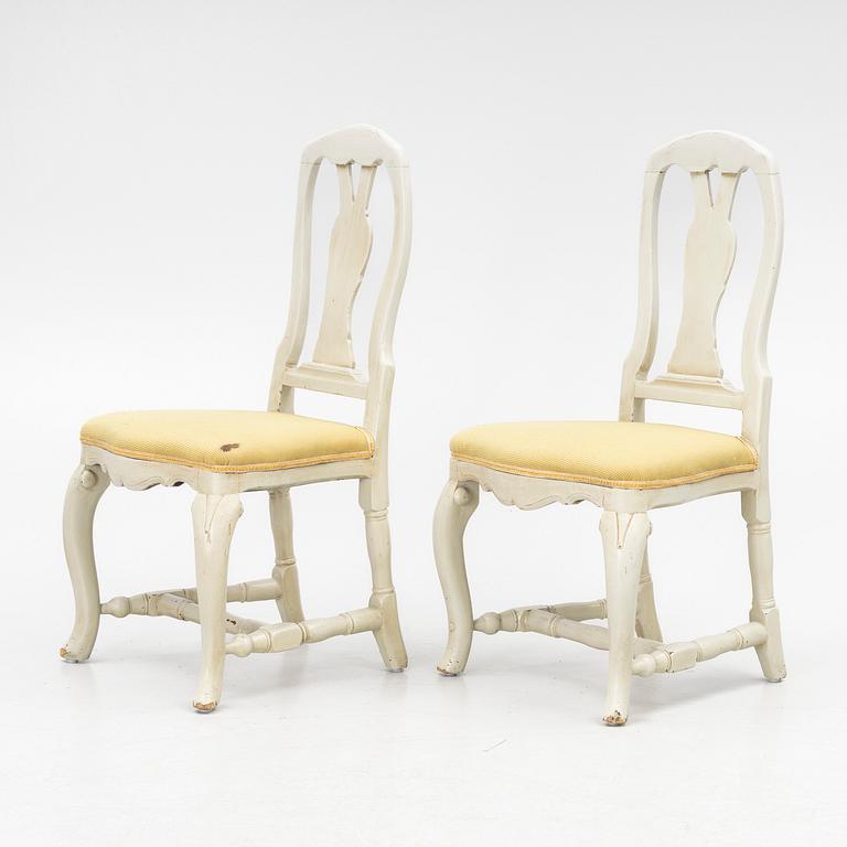 Chairs, a pair, Baroque, 18th century.