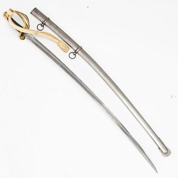 A sabre, early 19th century.