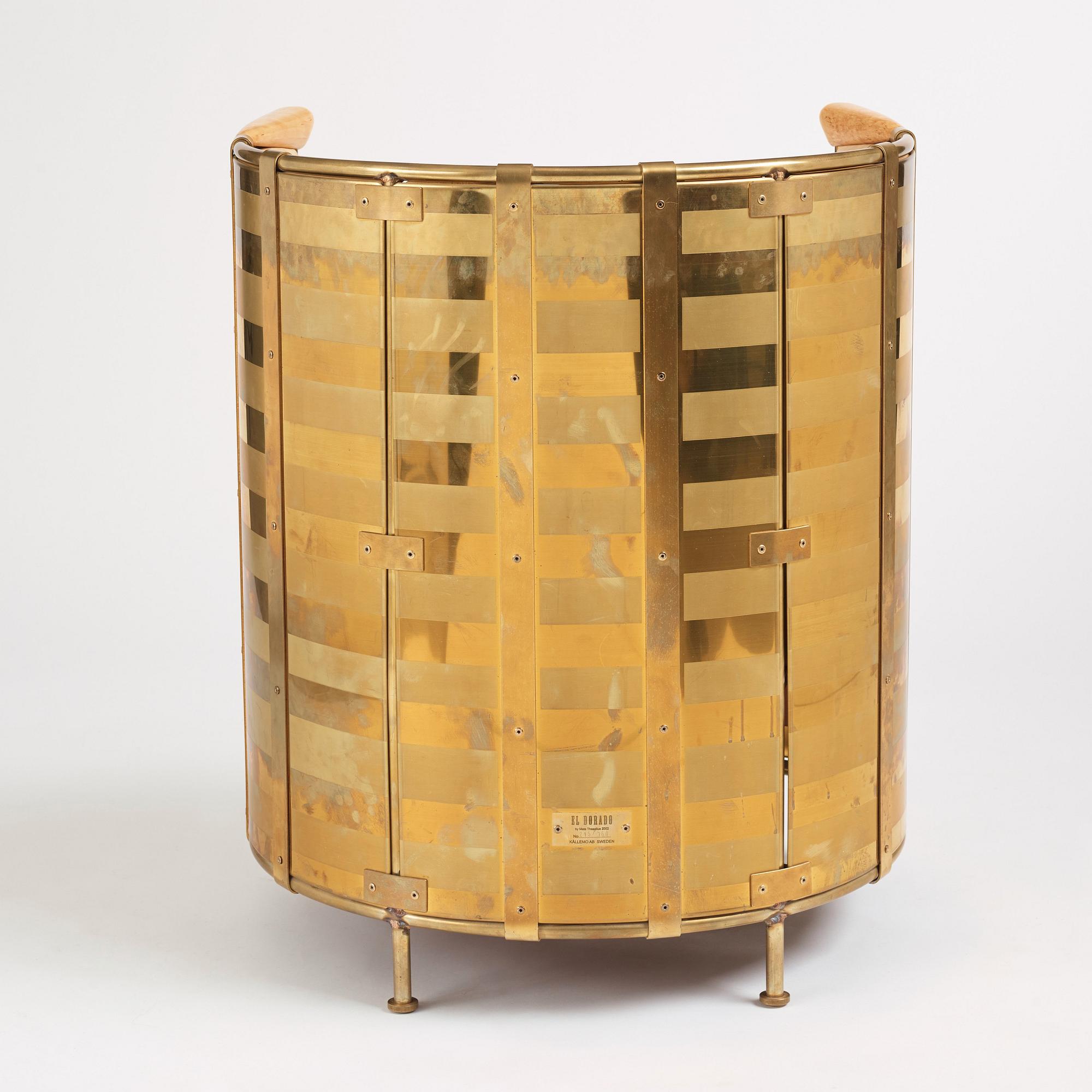 Mats Theselius, An 'El Dorado' easy chair, ed. 215/360, Källemo, Sweden, post 2002.