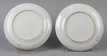 FAT, ett par, porslin, Kina, 1800-tal.