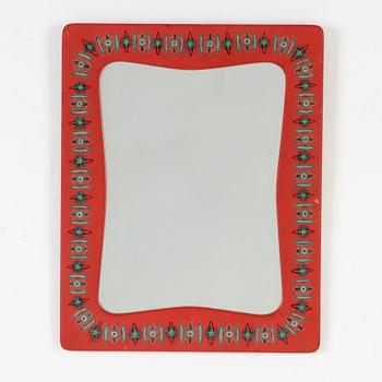Hans-Agne Jakobsson, a mirror, mid 20th century, signed Lisa J Åhus -53.