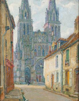 PIERRE GASTON RIGAUD, oil on canvas, signed and dated.