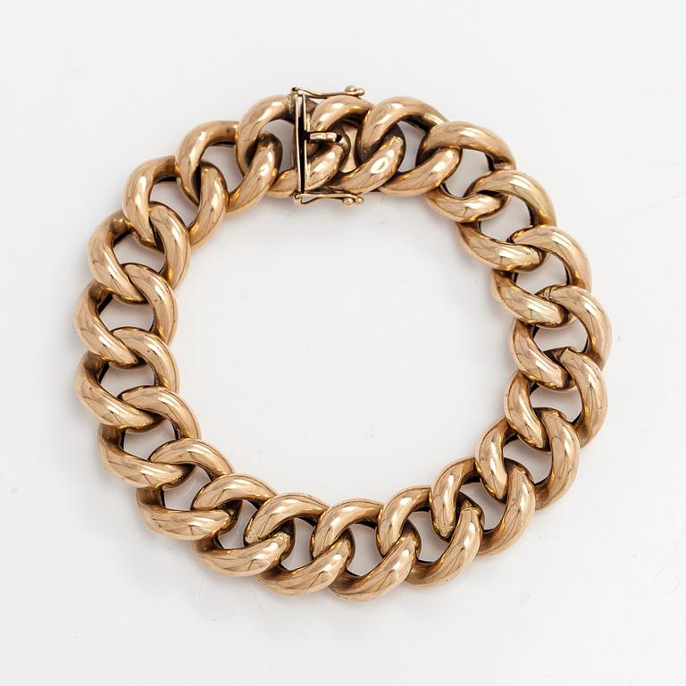 Armband, 14K guld. Kultakeskus, Tavastehus 1980.